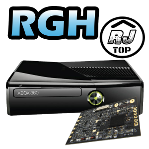 Pose RGH/R-JTOP XBOX 360 SLIM FAT