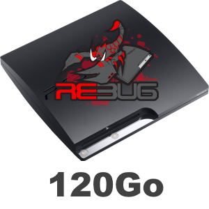 PS3 Slim REBUG DEX 120G
