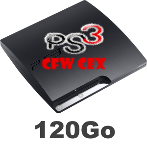 PS3 Slim CFW CEX 120G